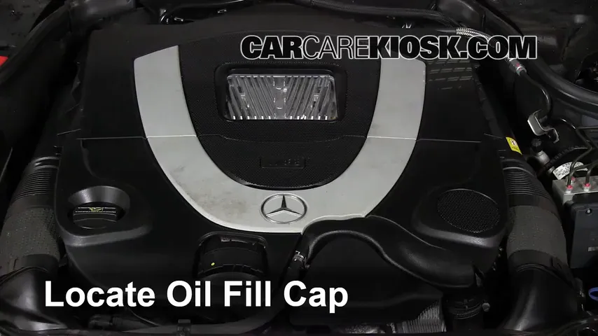 2007 Mercedes-Benz CLK550 5.5L V8 Convertible (2 Door) Oil